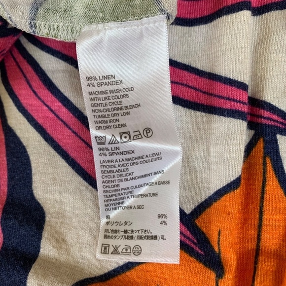 EUC- Tommy Bahama Tropical Print Sleeveless Maxi Dress XXS - Picture 6 of 7